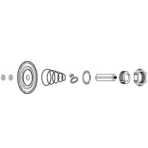 Phụ tùng Danfoss EV220B 32B NBR, Service kit 032U6016