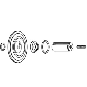 Phụ tùng Danfoss EV220A 6.0 - 10 FKM NC, Service kit 042U1002