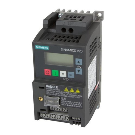 Biến tần Siemens 6SL3210-5BB17-5BV1 0.75kW 1 Pha 220V