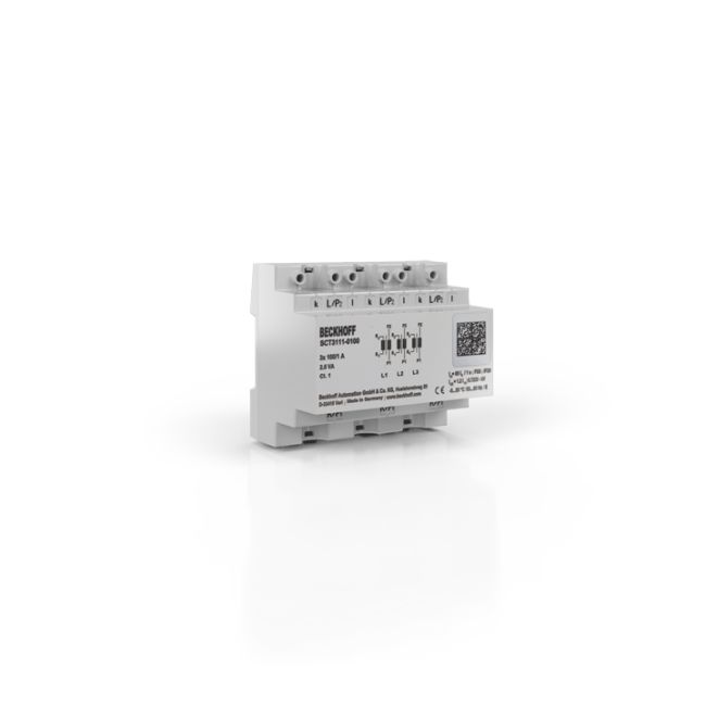 Module Beckhoff SCT3121-0150 | 3-phase ring-type CT for primary current 3 x 150 A, accuracy class 0.5