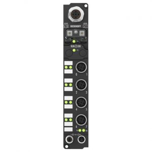 Module Beckhoff IP2322-B810 | Fieldbus Box, 4-channel digital input + 4-channel digital output, RS232, 24 V DC, 3 ms, 2