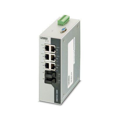       FL SWITCH 3006T-2FX     -     Industrial Ethernet Switch   Phoenix Contact