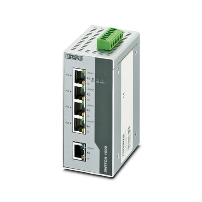       FL SWITCH 1001T-4POE     -     Industrial Ethernet Switch   Phoenix Contact