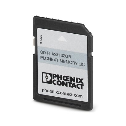       SD FLASH 32GB PLCNEXT MEMORY LIC     -     Program / configuration memory   Phoenix Contact