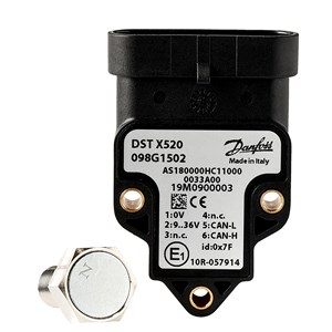 Cảm biến vị trí quay Danfoss DST X520, 30°, Dự phòng, 4 - 20 mA