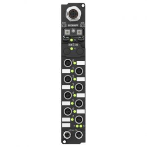 Module Beckhoff IP2021-B810 | Fieldbus Box, 8-channel digital output, RS232, 24 V DC, 2 A, M8