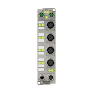 Module Beckhoff ER7342-0002 | EtherCAT Box, 1-channel motion interface, DC motor, 48 V DC, 4.5 A, M12, with incremental