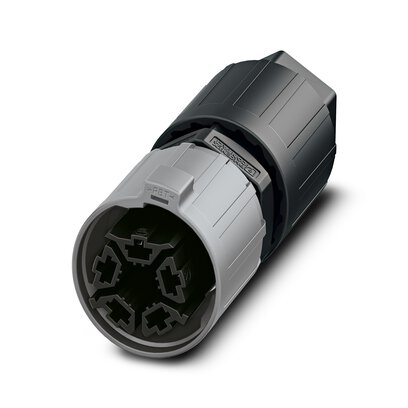       QPD P 4PE6,0 12-20 BK     -     Connector   Phoenix Contact