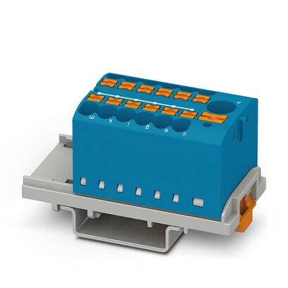       PTFIX 6/12X2,5-NS35 BU     -     Distribution block   Phoenix Contact