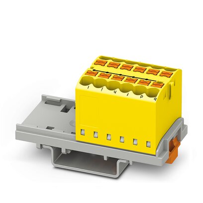       PTFIX 12X2,5-NS35 YE     -     Distribution block   Phoenix Contact