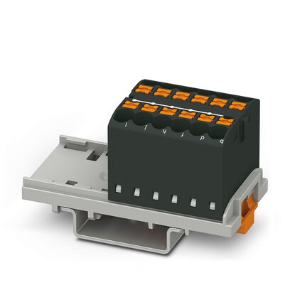       PTFIX 12X2,5-NS35 BK     -     Distribution block   Phoenix Contact