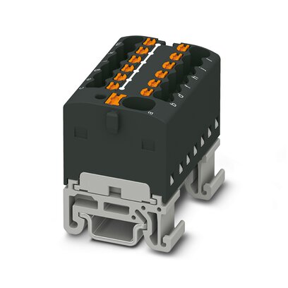       PTFIX 4/12X1,5-NS15A BK     -     Distribution block   Phoenix Contact