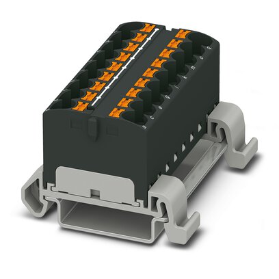       PTFIX 18X4-NS35A BK     -     Distribution block   Phoenix Contact