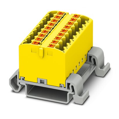       PTFIX 18X2,5-NS35A YE     -     Distribution block   Phoenix Contact