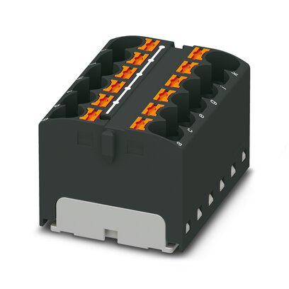       PTFIX 12X4-G BK     -     Distribution block   Phoenix Contact