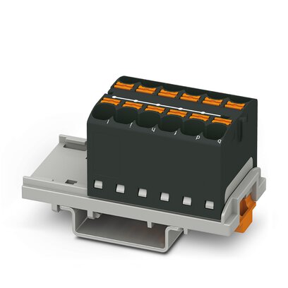       PTFIX 12X4-NS35 BK     -     Distribution block   Phoenix Contact