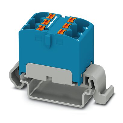       PTFIX 6X4-NS35A BU     -     Distribution block   Phoenix Contact