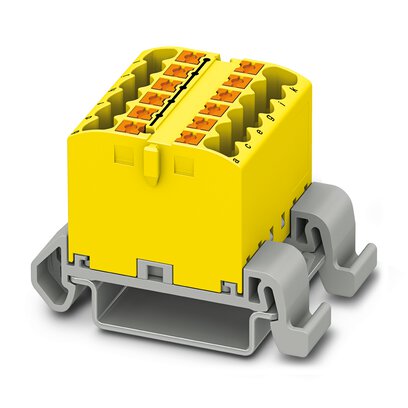       PTFIX 12X2,5-NS35A YE     -     Distribution block   Phoenix Contact