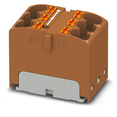       PTFIX 6X4-G BN     -     Distribution block   Phoenix Contact