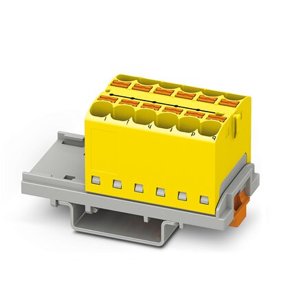       PTFIX 12X4-NS35 YE     -     Distribution block   Phoenix Contact