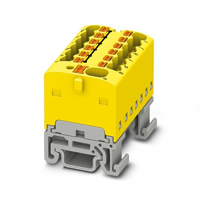       PTFIX 4/12X1,5-NS15A YE     -     Distribution block   Phoenix Contact