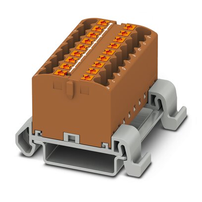       PTFIX 18X2,5-NS35A BN     -     Distribution block   Phoenix Contact