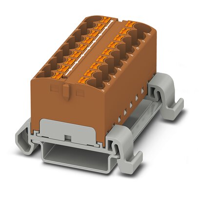       PTFIX 18X4-NS35A BN     -     Distribution block   Phoenix Contact