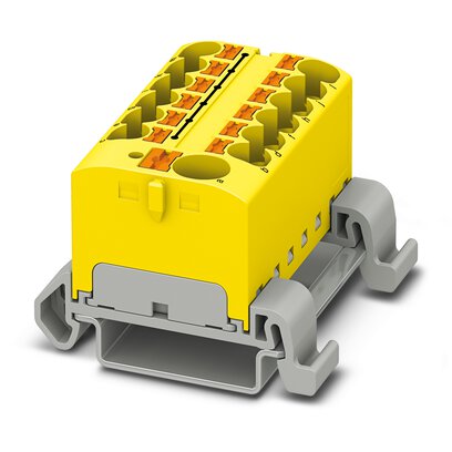       PTFIX 10/12X4-NS35A YE     -     Distribution block   Phoenix Contact