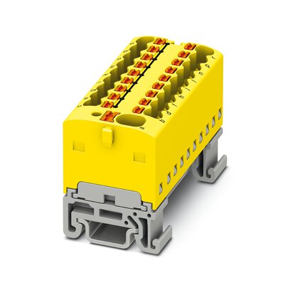       PTFIX 4/18X1,5-NS15A YE     -     Distribution block   Phoenix Contact