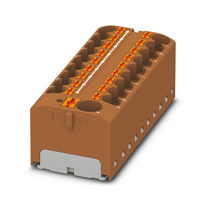       PTFIX 10/18X4 BN     -     Distribution block   Phoenix Contact