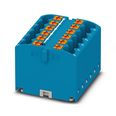       PTFIX 12X2,5-G BU     -     Distribution block   Phoenix Contact