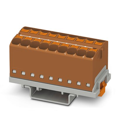       PTFIX 18X4-NS35 BN     -     Distribution block   Phoenix Contact