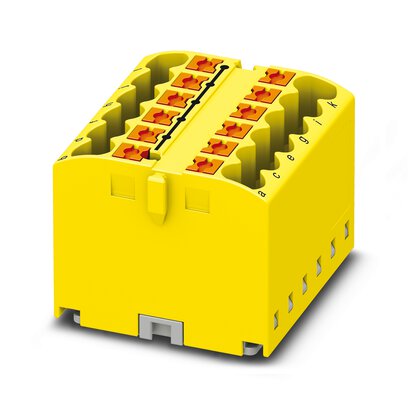       PTFIX 12X2,5-G YE     -     Distribution block   Phoenix Contact