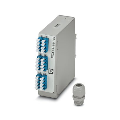       FOC-FDX20-PP-LCQ6-OSP-PT9     -     Splice box   Phoenix Contact