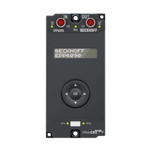 Module Beckhoff EPP6090-0000 | EtherCAT P Box, display with navigation switch, operating hours counter