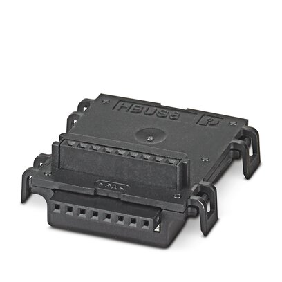       HBUS8 35,6-8P-1S BK     -     DIN rail bus connectors   Phoenix Contact