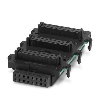       HBUS 53,6-16P-3S BK     -     DIN rail bus connectors   Phoenix Contact