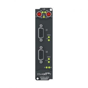 Module Beckhoff EPP2816-0010 | EtherCAT P Box, 16-channel digital output, 24 V DC, 0.5 A, D-sub