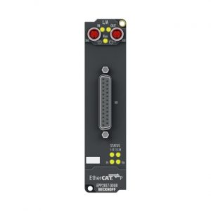 Module Beckhoff EPP2817-0008 | EtherCAT P Box, 24-channel digital output, 24 V DC, 0.5 A, D-sub