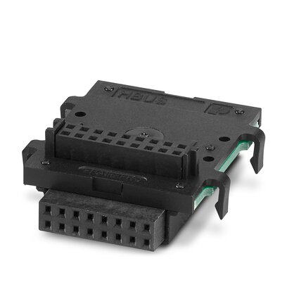       HBUS 35,6-16P-1S BK     -     DIN rail bus connectors   Phoenix Contact