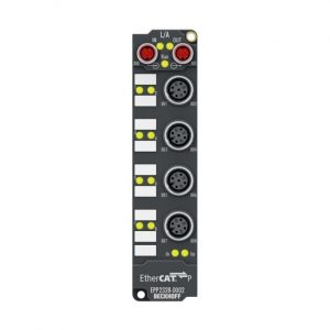 Module Beckhoff EPP2328-0002 | EtherCAT P Box, 4-channel digital input + 4-channel digital output, 24 V DC, 3 ms, 2 A, M