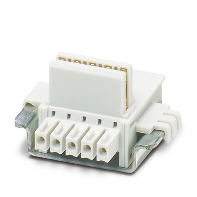       ME 22,5 TBUS 1,5/4P1S KMGY     -     DIN rail bus connectors   Phoenix Contact