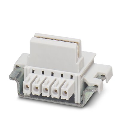       ME 17,5 TBUS 1,5/4P1S KMGY     -     DIN rail bus connectors   Phoenix Contact