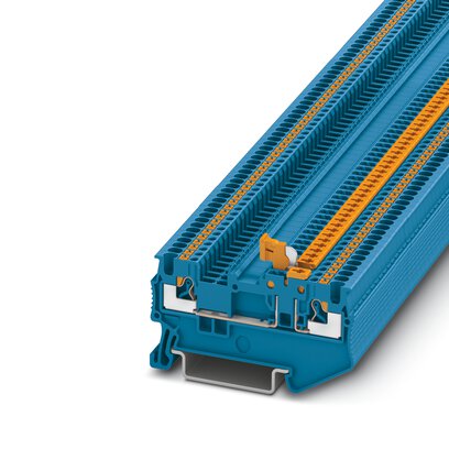       PT 1,5/S-MT BU     -     Knife-disconnect terminal block   Phoenix Contact