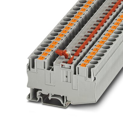       PT 6-MTL KNIFE-RD     -     Knife-disconnect terminal block   Phoenix Contact