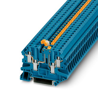       UT 4-QUATTRO-MT BU     -     Knife-disconnect terminal block   Phoenix Contact