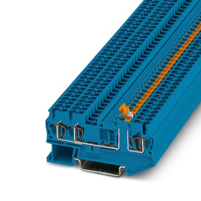       ST 2,5-TWIN-MT BU     -     Knife-disconnect terminal block   Phoenix Contact