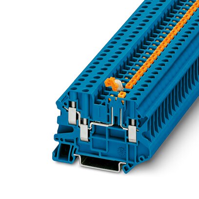       UT 4-TWIN-MT P/P BU     -     Knife-disconnect terminal block   Phoenix Contact