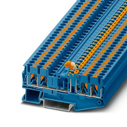       PT 2,5-QUATTRO-MT BU     -     Knife-disconnect terminal block   Phoenix Contact