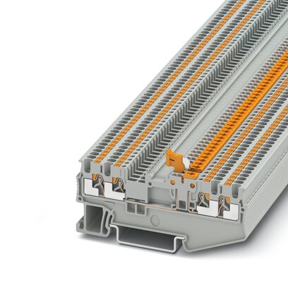       PT 1,5/S-QUATTRO-MT     -     Knife-disconnect terminal block   Phoenix Contact